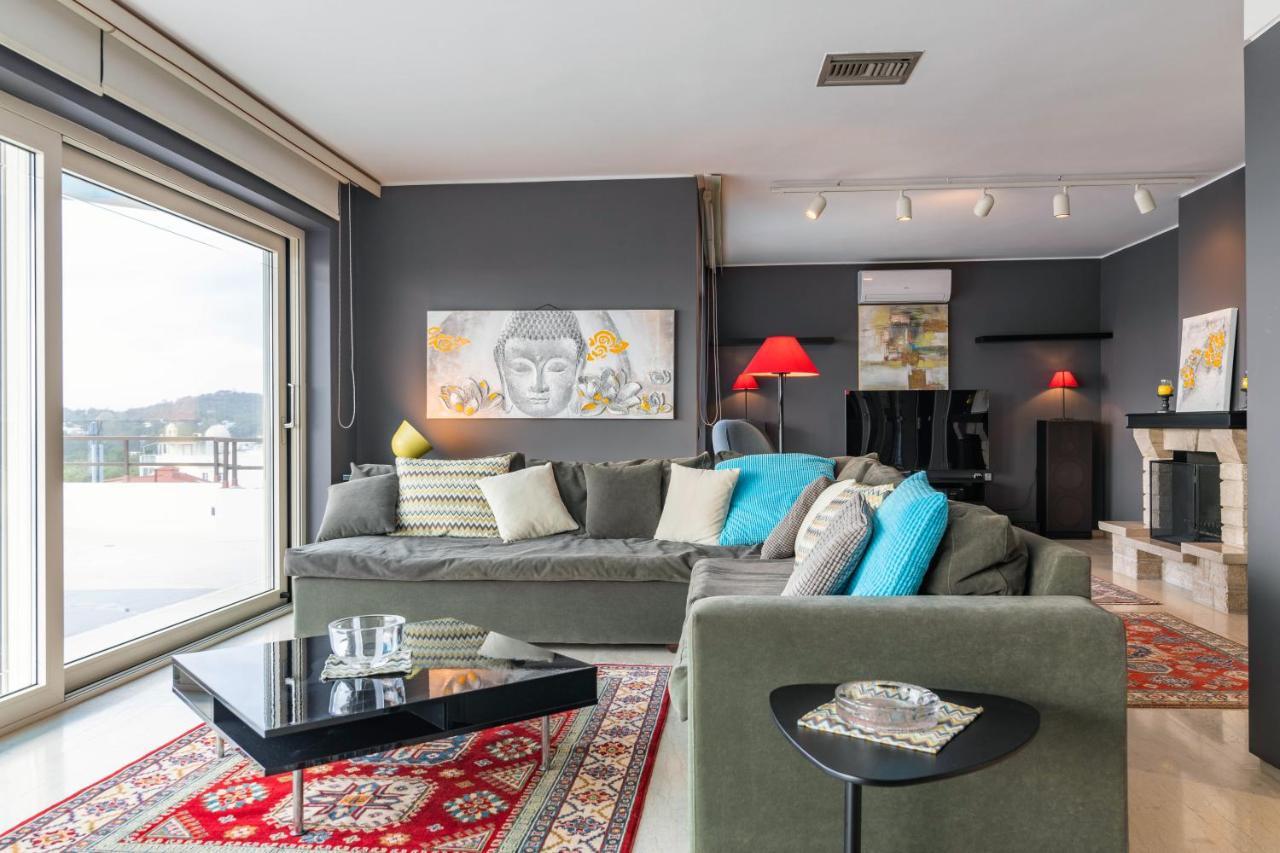 Sunlight House - Palatial Fully Equipped Apartment Near The Sea アテネ エクステリア 写真