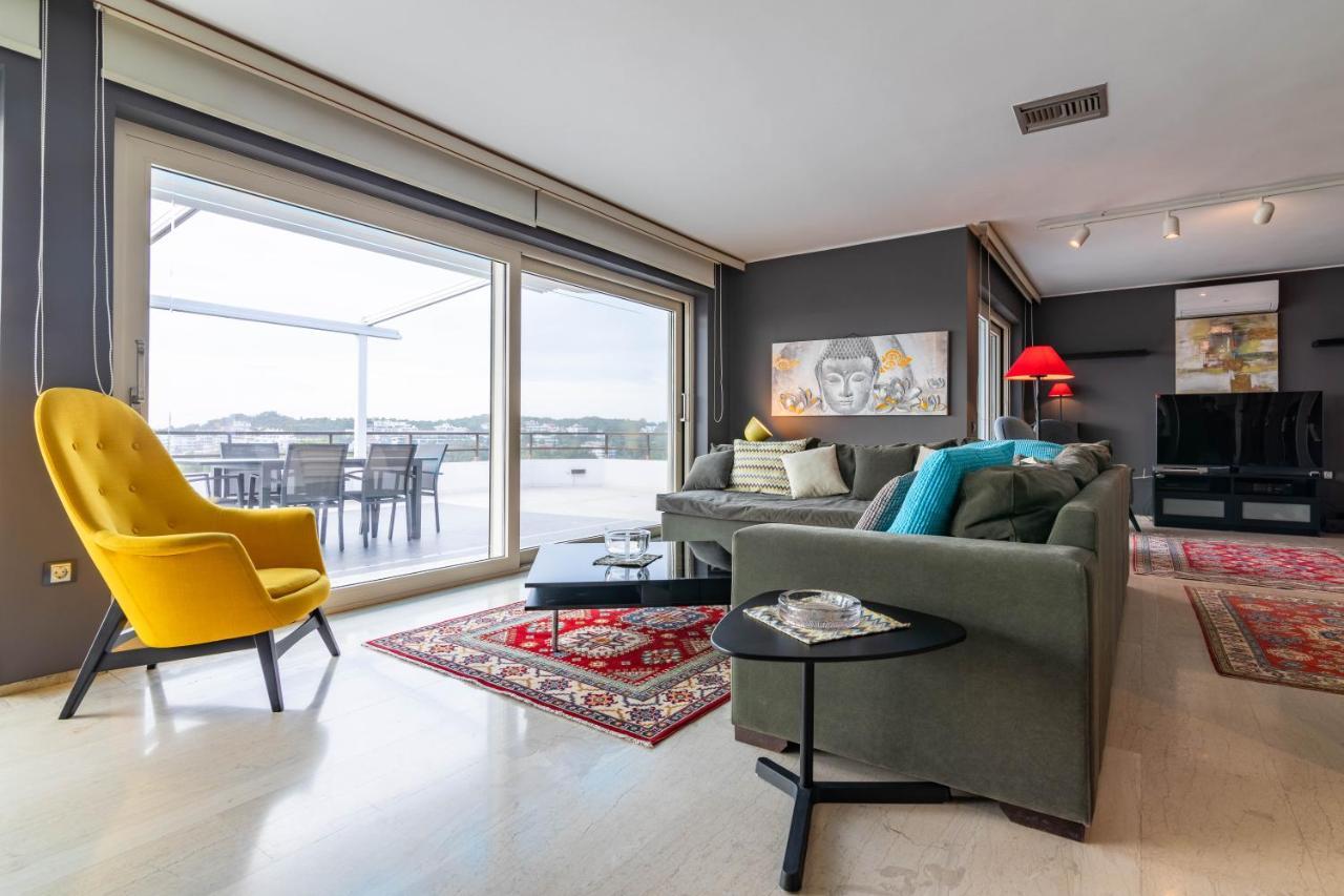 Sunlight House - Palatial Fully Equipped Apartment Near The Sea アテネ エクステリア 写真